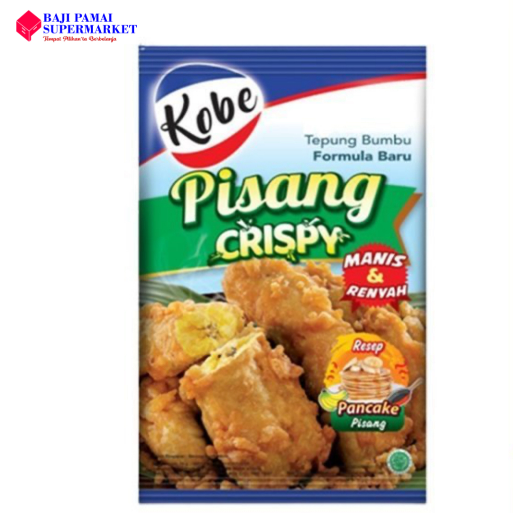 

Kobe Tepung pisang Goreng Crispy 70 gr