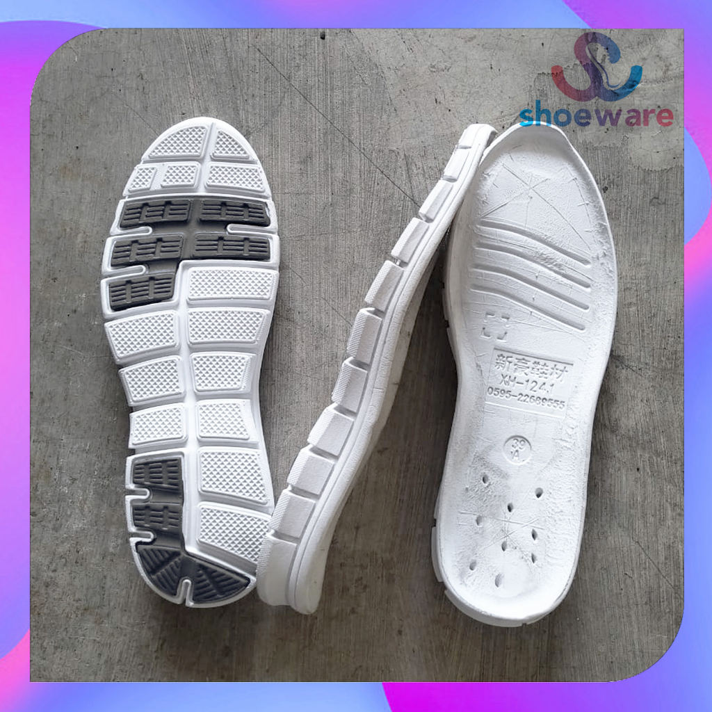 outsole sepatu sport outsol running ringan square 2 step sol