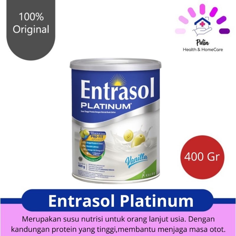

Entrasol Platinum /Susu Tinggi Protein / Susu Extrak Buah Zaitun