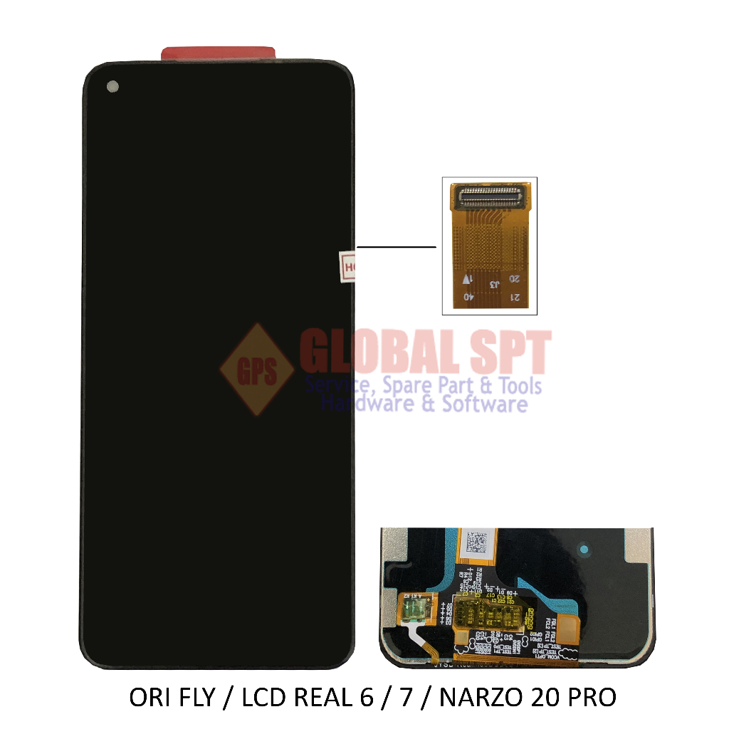 ORI FLY / LCD TOUCHSCREEN REALME 6 / 7 / NARZO 20 PRO