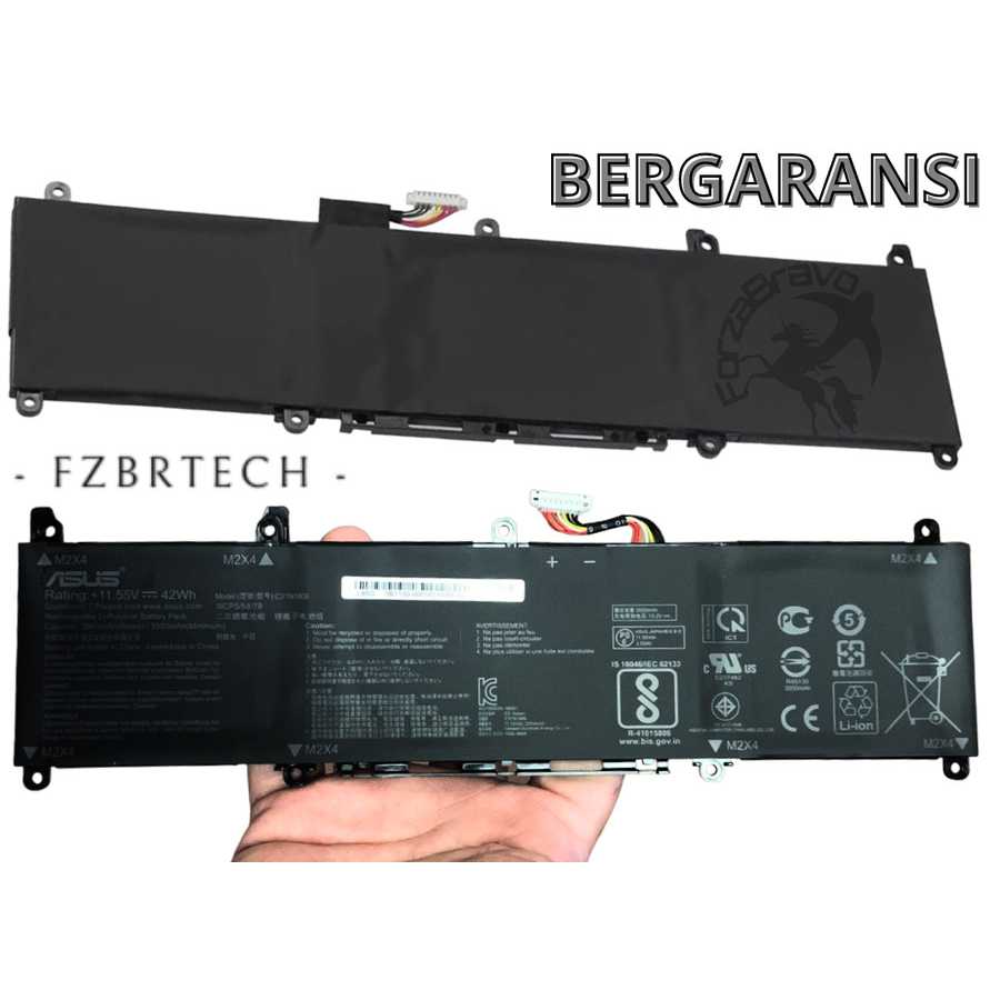 BATTERY LAPTOP ASUS VIVOBOOK S13 S330 S330F S330FA FL X330 C31N1806