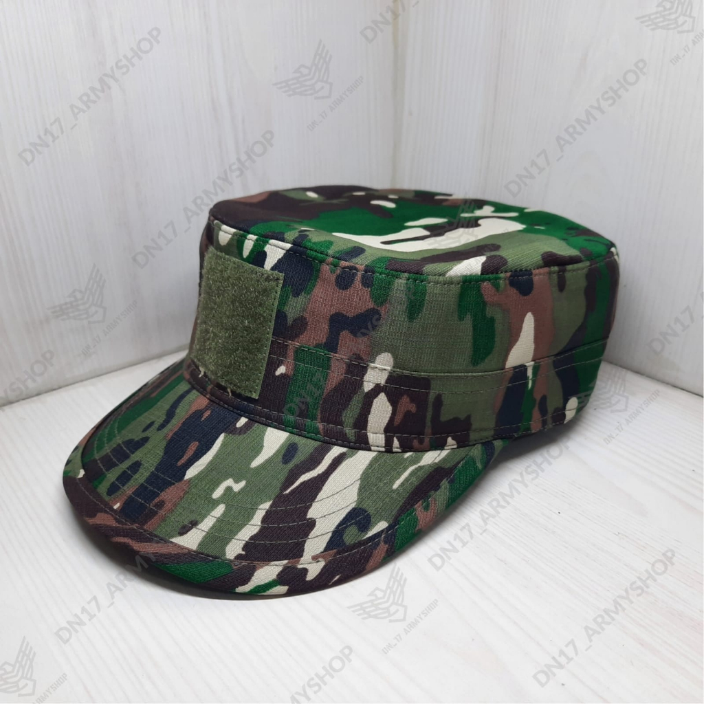 Topi Komando / Topi Pet Loreng Kasad / Nkri Balotelli Premium Terbaru