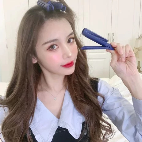 Roll Rambut Jepit Korea Hair - Gulung Jepitan Clip Volumizing Hair Poni Roller Blow Keriting Curly