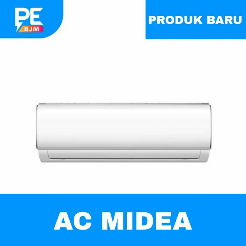 AC MIDEA 1/2 PK STANDART 0.5 PK MSAF-05CRN2 - GARANSI RESMI KIRIM INVOICE UNIT ONLY