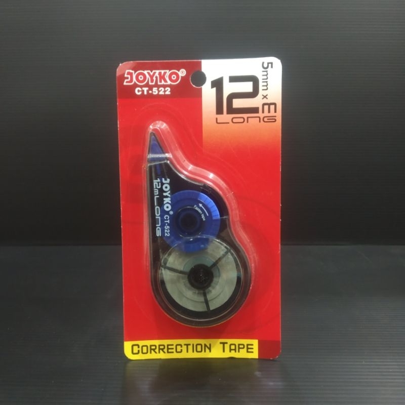 

JOYKO CORRECTION TAPE / PITA KOREKSI CT-522 12M X 5MM