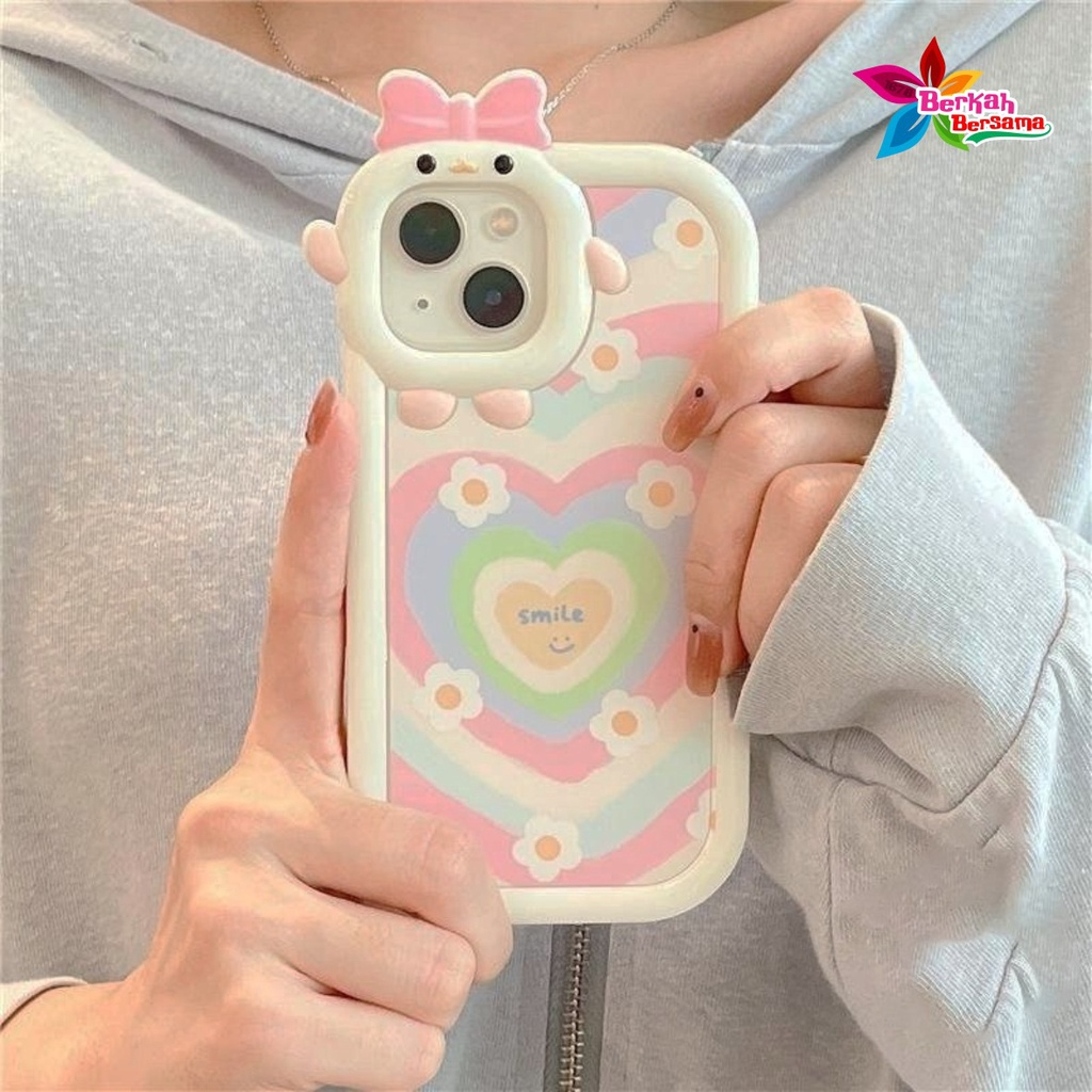 SS127 SOFTCASE MOTIF HATI 3D FOR INFINIX SMART 5 6 7 HOT 9 10 11 PLAY 12I 20 4G 20I 20 PLAY 30 30I 30 PLAY BB8571