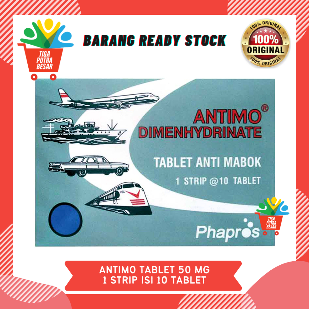 ANTIMO 1 STRIP ISI 10 TABLET