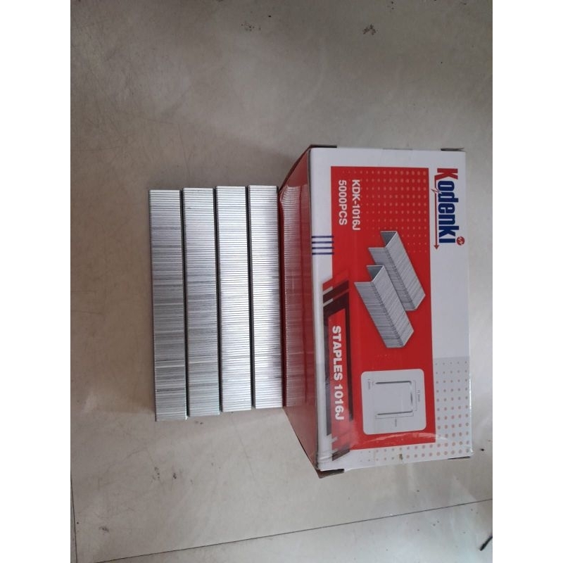 

Kodenki 1016j isi mesin staples paku tembak u untuk mata nailer gun