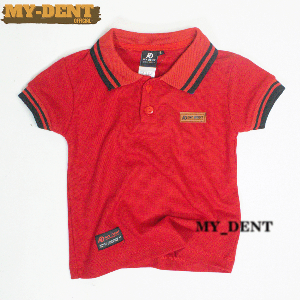 Polo Shirt &amp; Kaos Anak Lacost Cotton Premium 1-7 tahun mydent