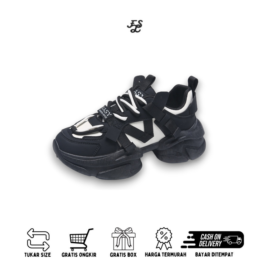 LUMMYSHOP SEPATU WANITA NASHVILLE SNEAKERS