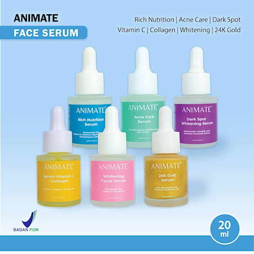 ANIMATE FACE SERUM SERIES - SERUM WAJAH ANIMATE