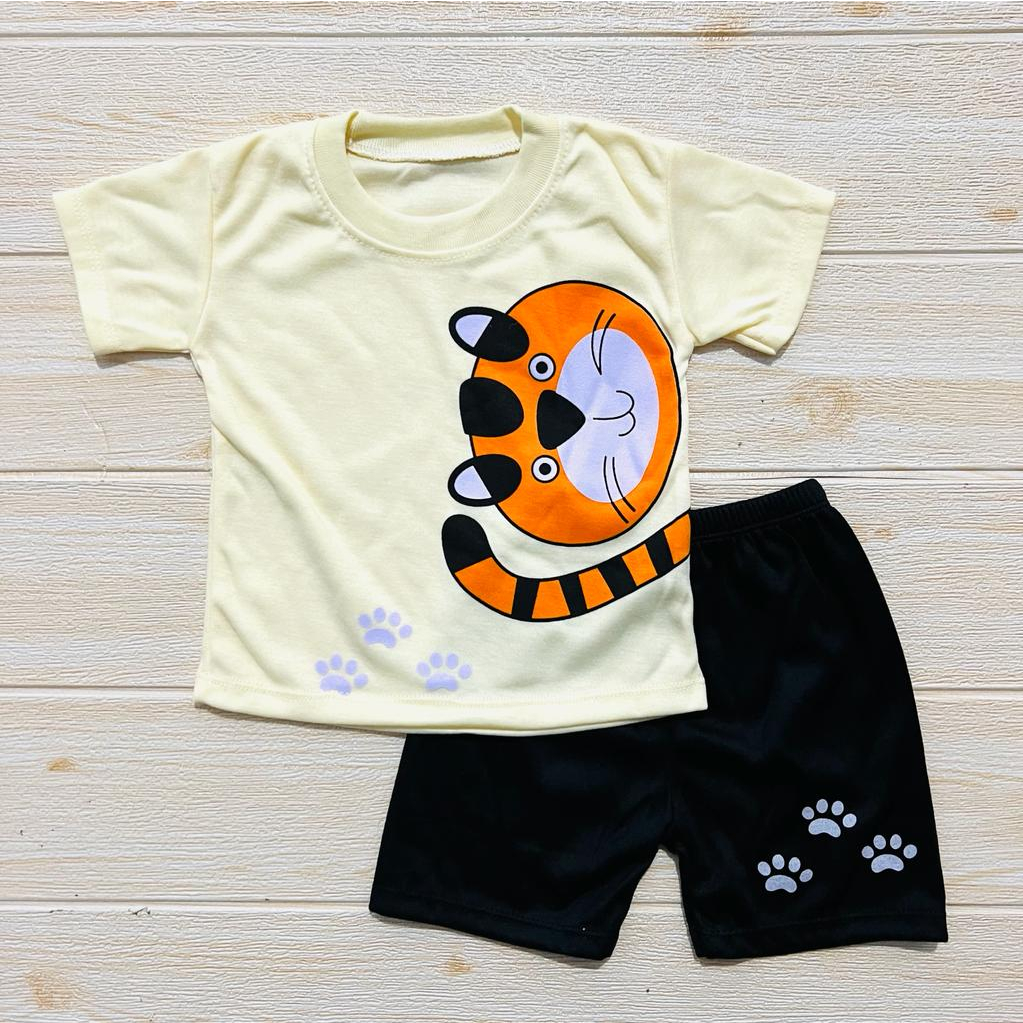 COD setelan anak laki-laki usia 0-12 bulan panda / baju baby cowo / pakaian bayi / baby alicia