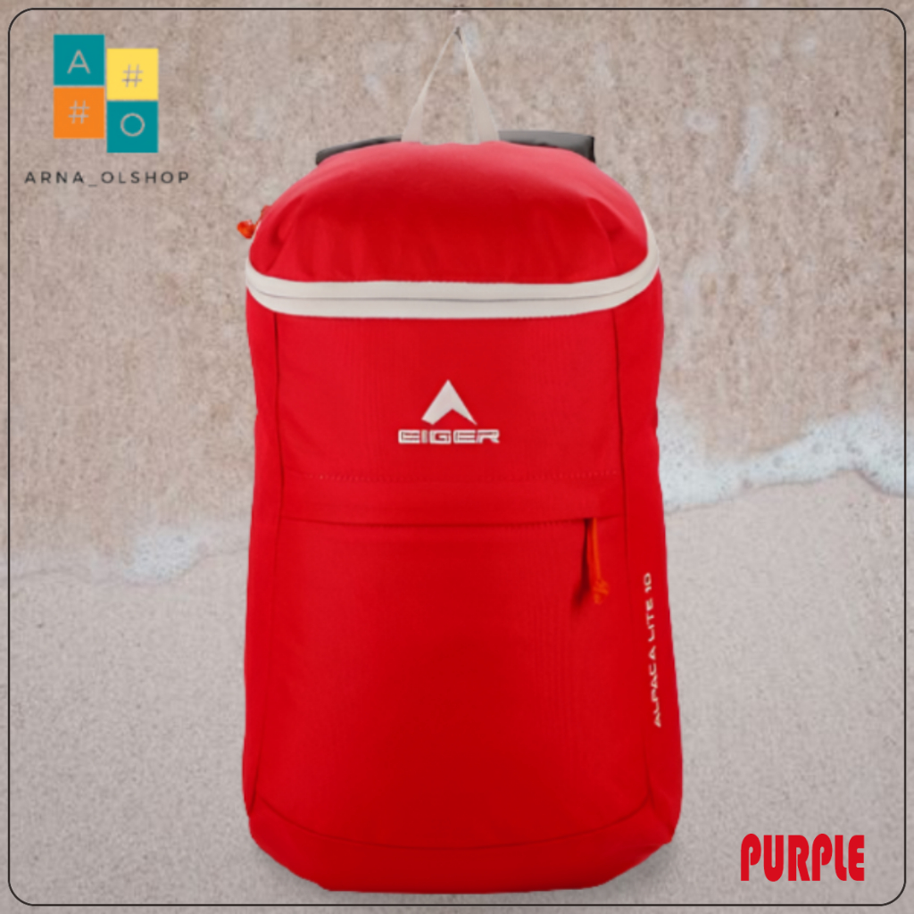 EIGER ALPACA Lite 10 1.0 Backpack Tas Ransel RED