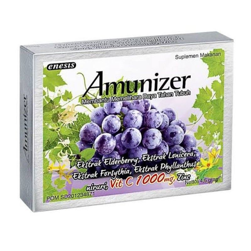AMUNIZER VITAMIN C 1000 MG 1 BOX ISI 4 SACH