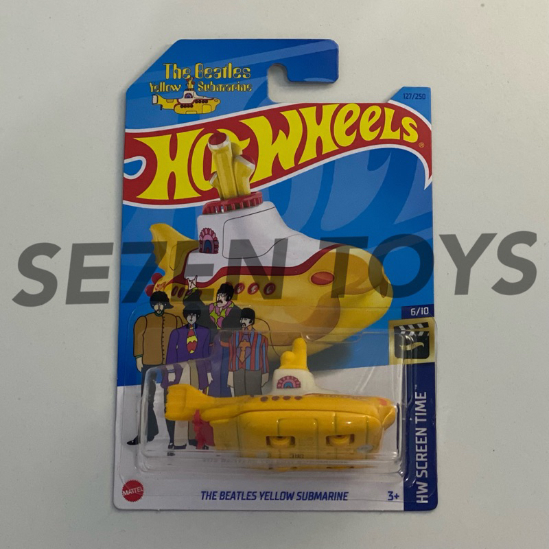 Hot Wheels The Beatles Yellow Submarine