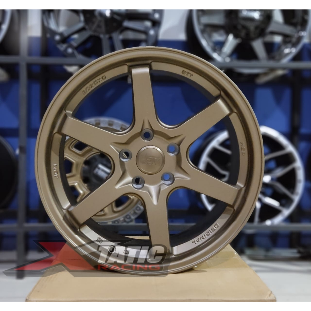 Velg Mobil Te37 HSR STY JT238 Ring 18 Buat Crv Civic Turbo Xpander Alphard Voxy