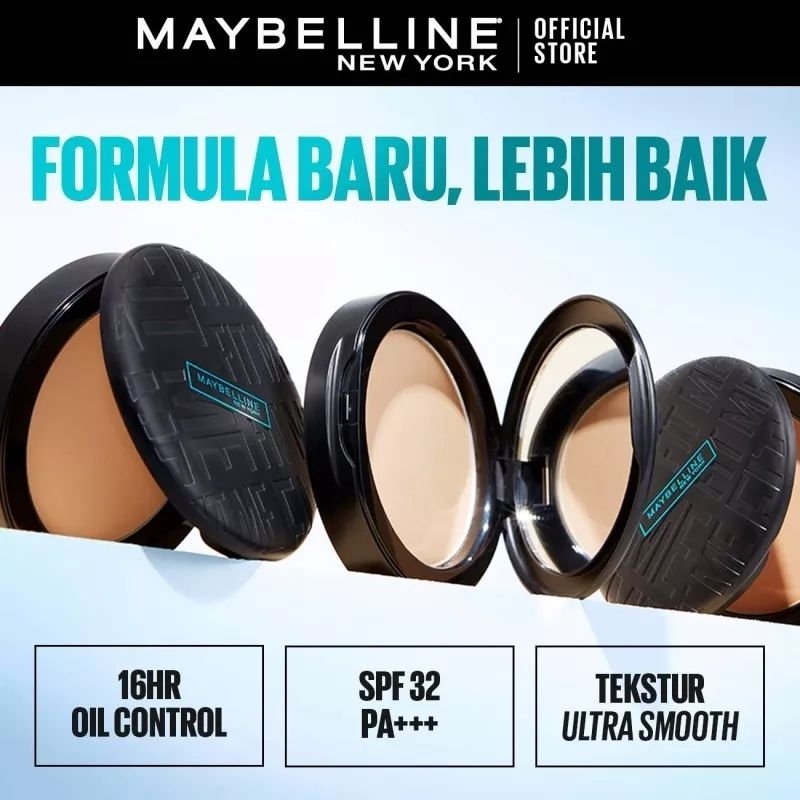 MAYBELLINE FIT ME MATTE+PORELESS POWDER 12H OIL CONTROL