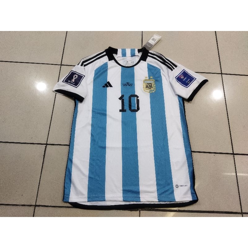 JERSEY BAJU BOLA ARGENTINA HOME 2022/2023 GRADE ORI