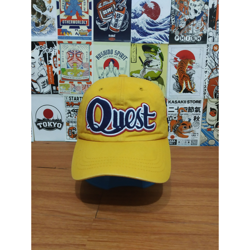 Topi Caps hat Baseball Pria Dan Wanita Quest By Max Magnum