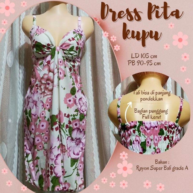 Home dress //Dress pita pendek