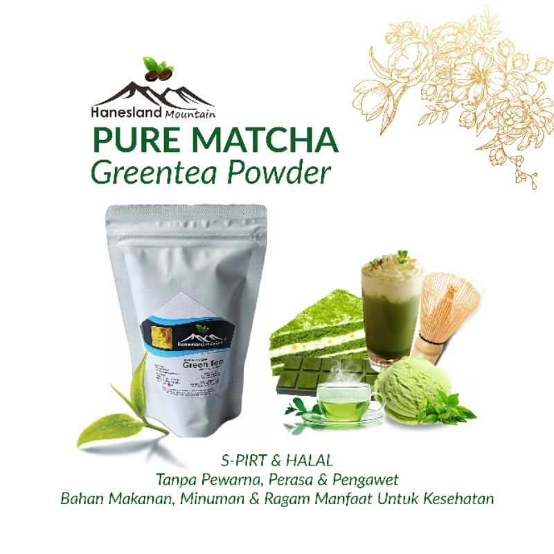 

Matcha Powder - Bubuk Matcha Green Tea Powder 100Gr Teh Hijau Bubuk