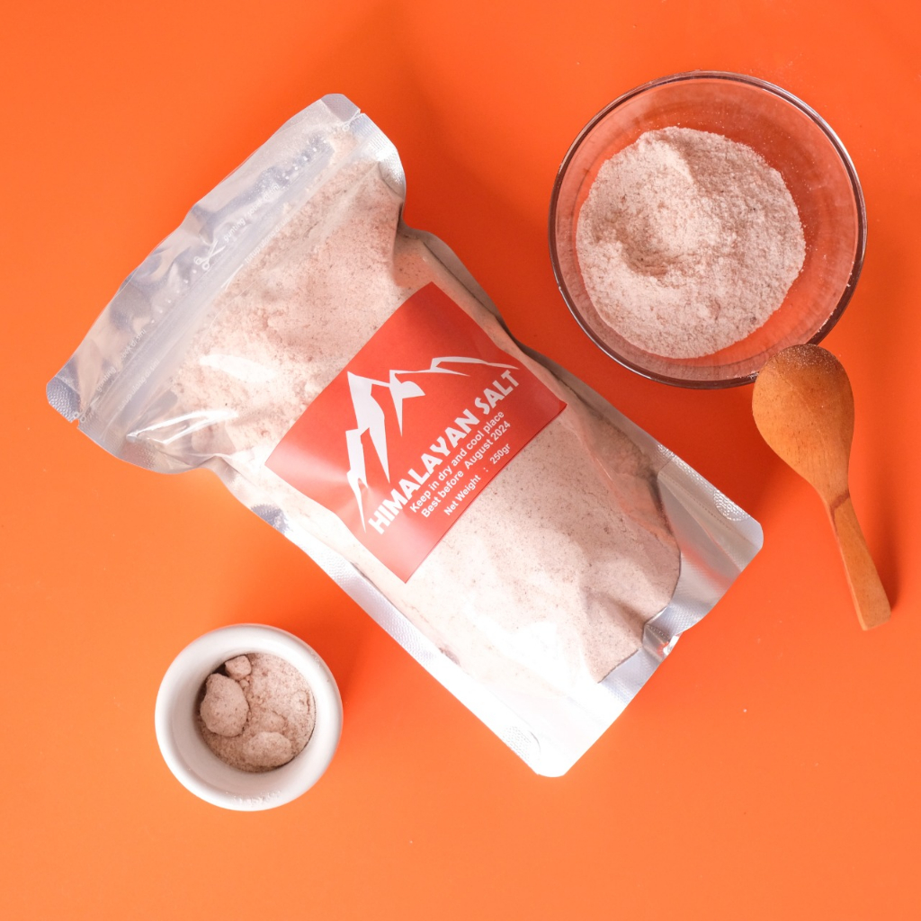 

Garam Himalaya Murni Organik Halus 250 Gram Pure Himalayan Salt Himsalt Pink Salt Garam Gunung Rock Salt Halite Punjab Pakistan Garam Merah