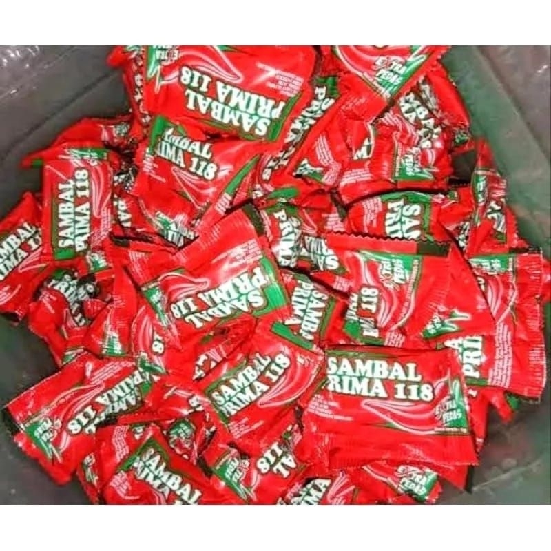 5.Saos Sambal Kemasan Sachet Prima 5 Gr Harga Per Pcs