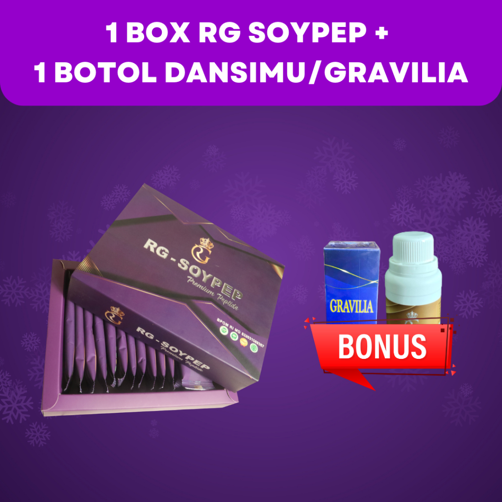 RG Soypep Obat Herbal Ampuh, Bonus Dansimu/Gravilia