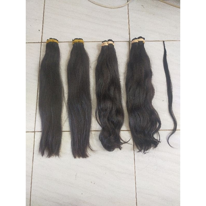 YU8 Hair Natural 45 Cm PREMIUM Rambut Sambung Asli