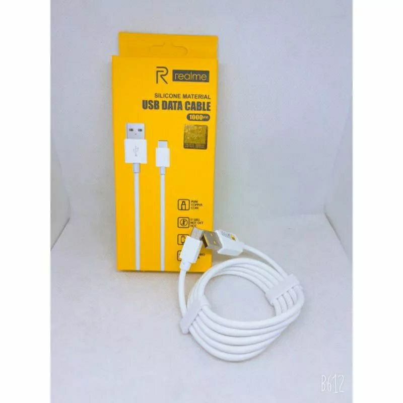 Kabel data Realme Original Flash charging Support Semua hp Type C Micro USB