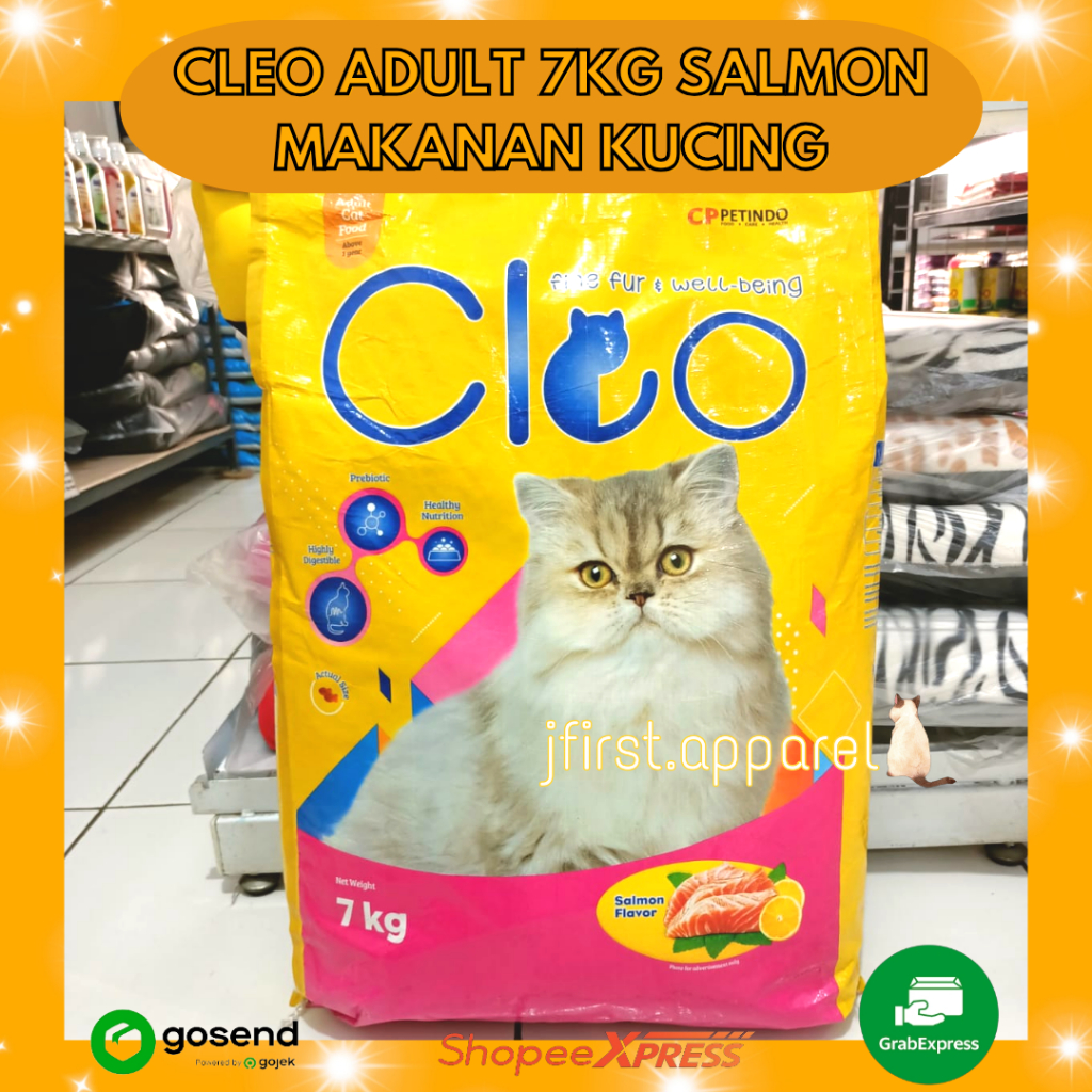CLEO ADULT 7KG SALMON | MAKANAN KUCING CLEO 7KG