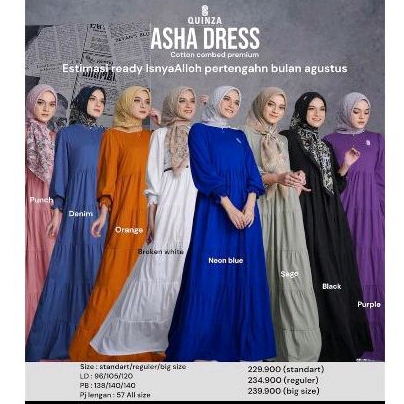 QUINZA // ASHA DRESS // GAMIS POLOS