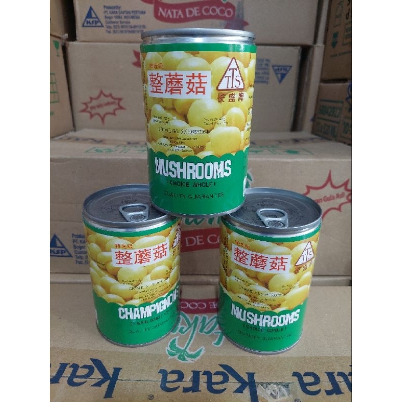 

Jamur Kaleng mushrooms Champignons TTS 425gr