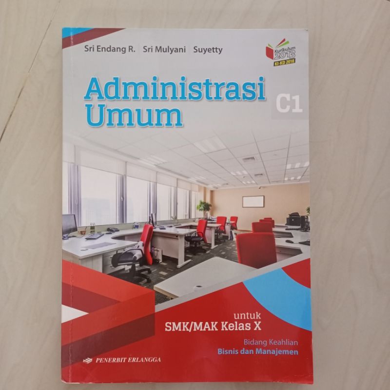 Buku Paket Administrasi Umum Kelas X