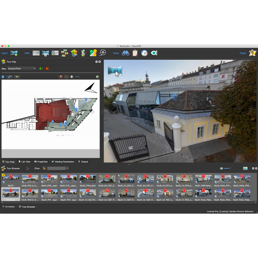 Pano2VR Pro 7 Full Version Lifetime Software Virtual Tour Interactive