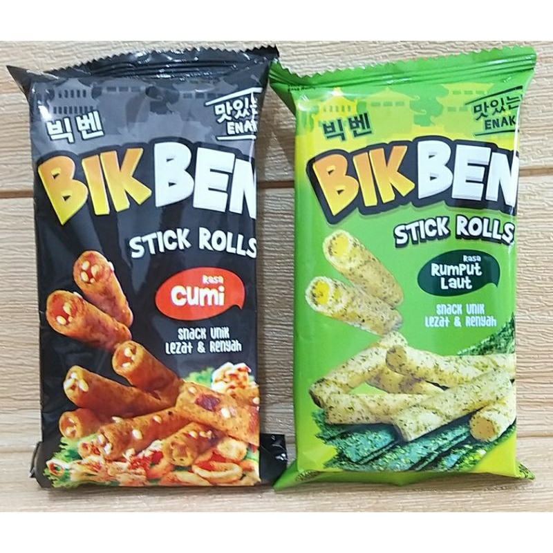 ✔MURAH Bik Ben Stik Rolls 28gr / Bikben Stik Rolls