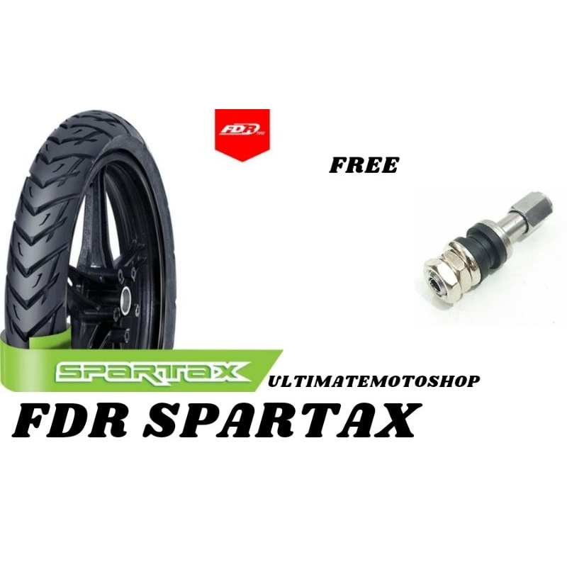 BAN MOTOR FDR 80/90-14 SPARTAX TUBELESS RING 14