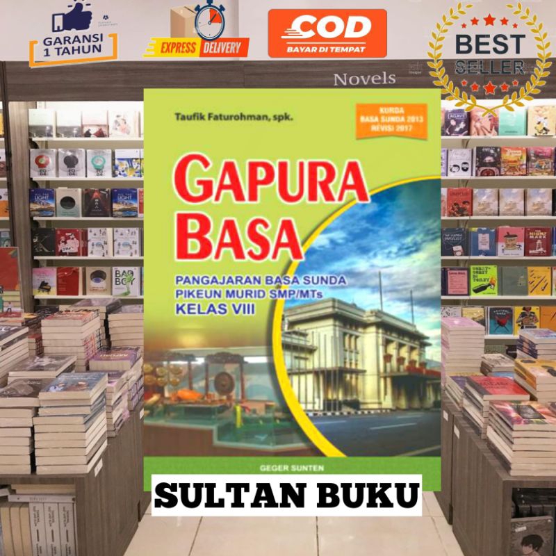 BUKU GAPURA KELAS 8 SMP - BUKU GAPURA BASA SUNDA KELAS 8 SMP