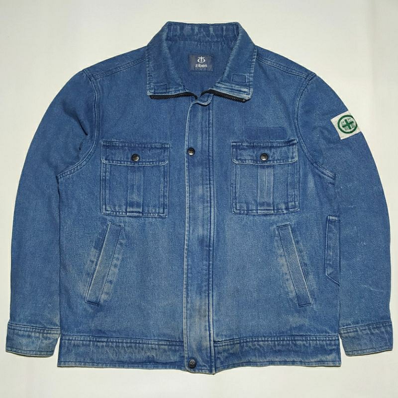 Jaket Pria Work Casual ZIBEN DENIM Second