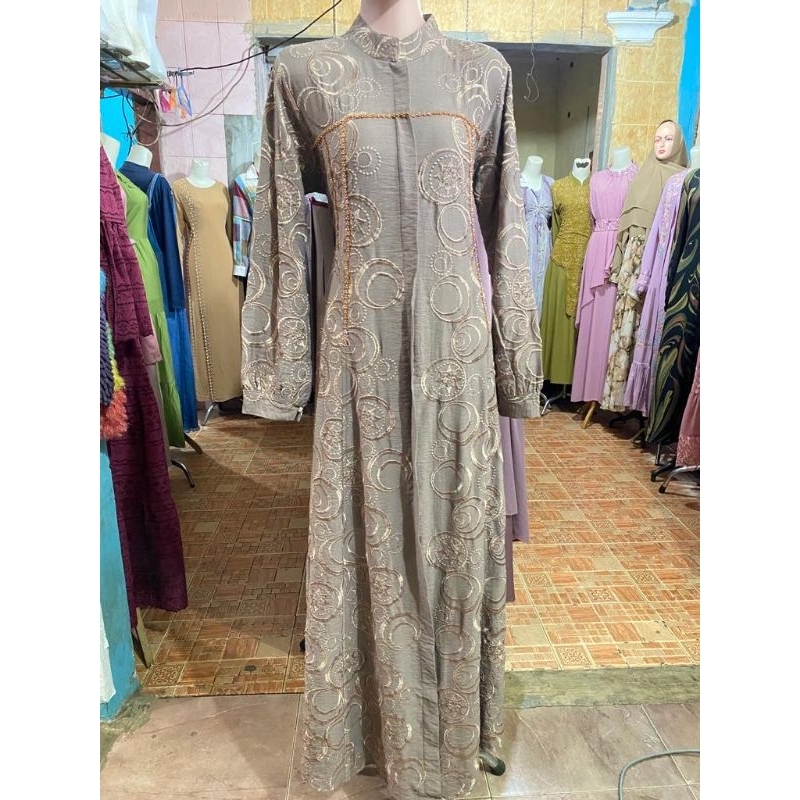 GAMIS KATUN BORDIR) GAMIS MEWAH