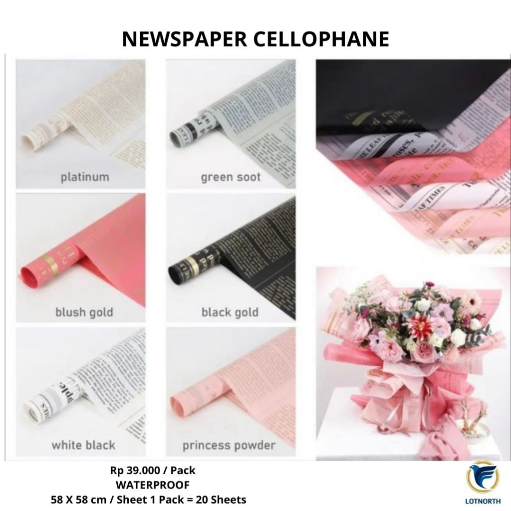 

COLOUR NEWSPAPER CELLOPHANE | CELOPEN KORAN BERWARNA UNIK BAGUS