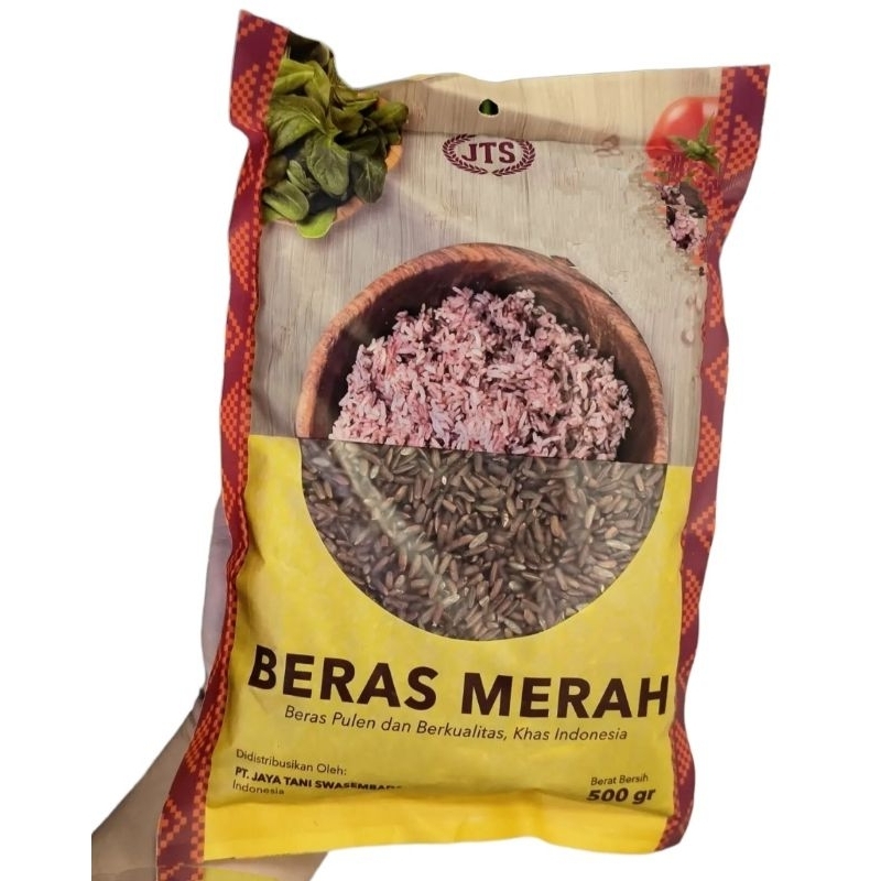 

BERAS MERAH JTS PREMIUM 500GR khas Nusantara