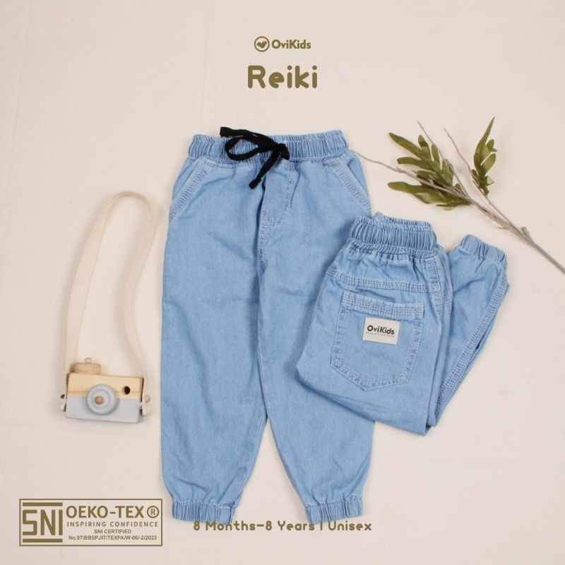 OVI KIDS - REIKI CELANA OVIKIDS - CELANA ANAK - CELANA JEANS ANAK - JOGGER PANTS ANAK - CELANA JOGGER ANAK