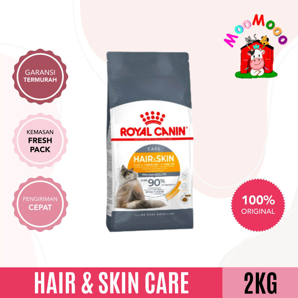 Royal Canin Hair and Skin 2 Kg - Makanan Kucing / Cat Food