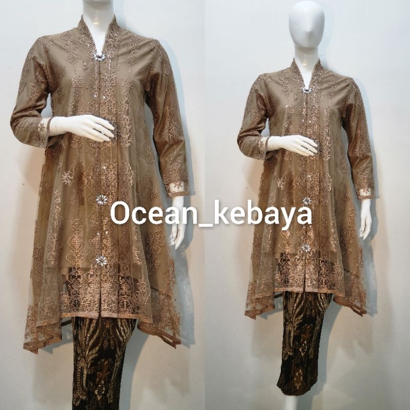 Kebaya Kartini Payet Nongliter Desain Baru