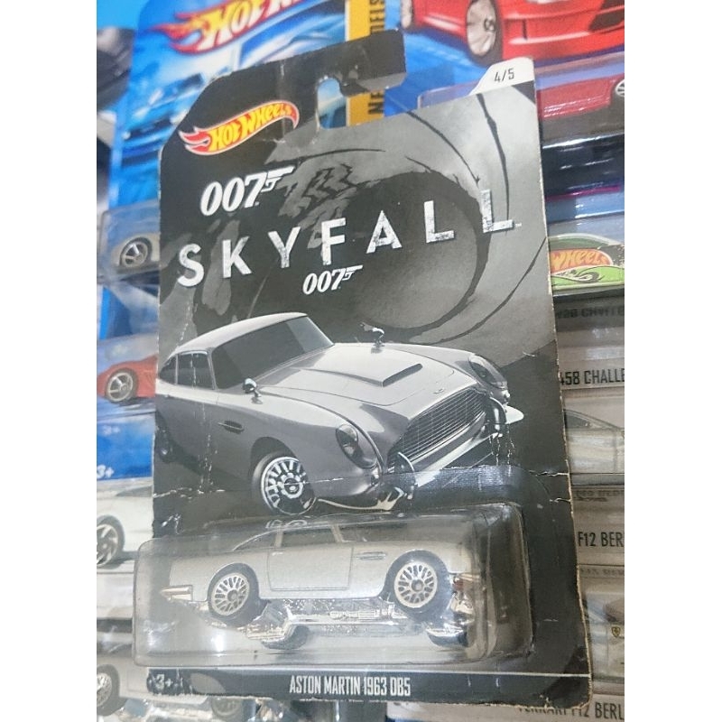 HOT WHEELS ASTON MARTIN 1963 DB5 SKYFALL RARE