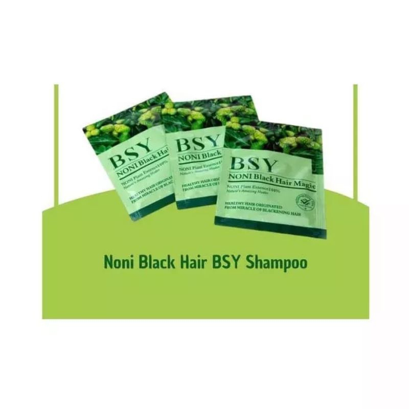 BSY Noni Black Hair Shampoo Satuan