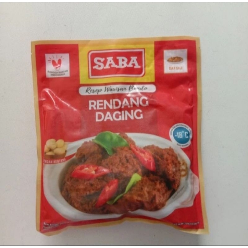 

Saba Rendang Daging 400Gr