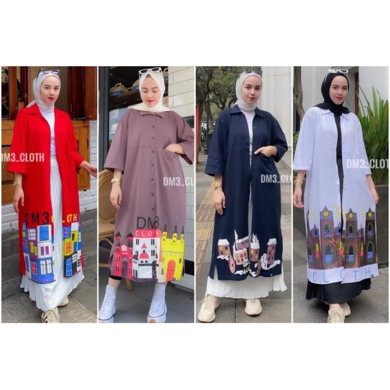 TUNIK KEMEJA by DM3.CLOTH