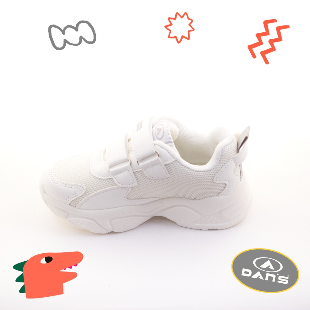 Dans Yustin Sepatu Sneakers Anak Laki-Laki - White